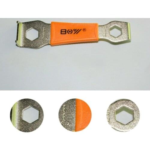 MTB Road Bike Bicycle Sprocket Nut Chain Wrench Crankcase Disassembly Spanner chainwheel dismounting tool dropshipping
