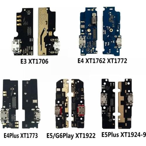 New USB Power Charge Port Jack Dock Connector Charging Board Flex Cable For Motorola Moto M E3 E4 E5 Play Go E6 Plus X4