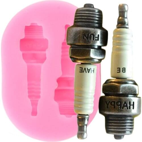 Hardware Screw Silicone Mold Cupcake Topper Fondant Molds DIY Party Cake Decorating Tools Candy Chocolate Mould Clay Resin Mould