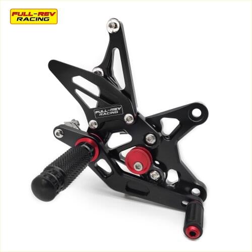 Full Rev Racing For KAWASAKI ZX-6R 2009-2020 REARSETS Motorcycle Rearset Footpegs