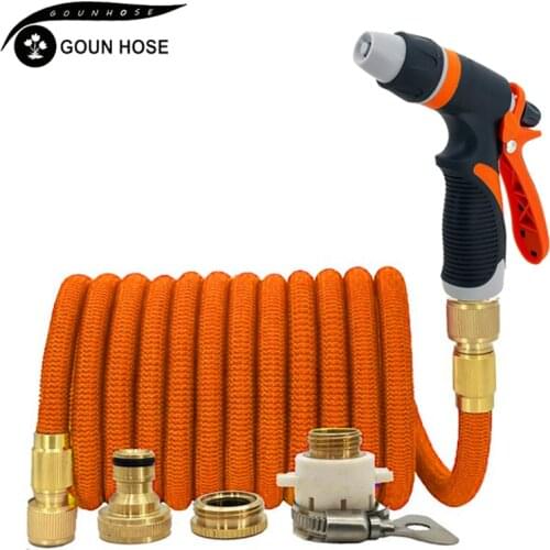 Selling Garden Hose Telescopic Magic Garden Watering Hose High Pressure Washer With Adjustable Water Gun High Pressure Car Wash