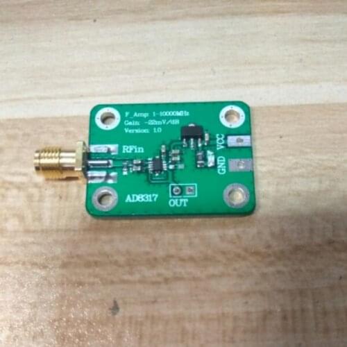 AD8317 radio frequency logarithmic detector power meter 1M---10000MHz