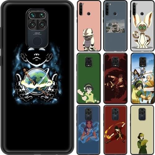 Coque for Redmi Note 10 Pro MAX Note 9 Power 9T 9S 8 8T Luxury Case 9C 8A 7A Pro Shell Fundas Anime Avatar The Last Airbender