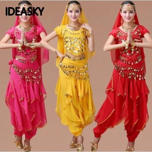 Sexy belly dance costume set professional egyptian Egypt Belly indian bollywood costumes women Dress Bellydance adult top pants