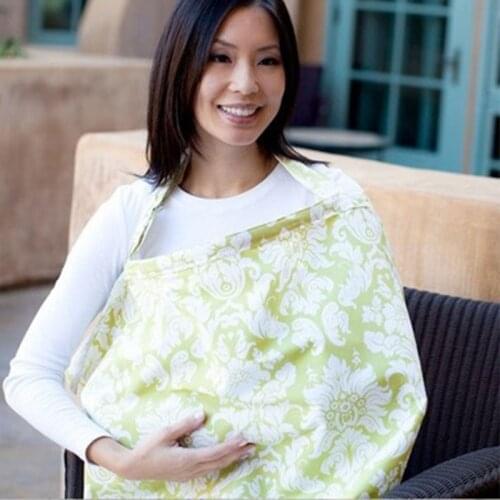 T5EC Mother Breastfeeding Shawl Anti Glare Breast Feeding Baby Nursing Cover Breathable Soft Cotton Car Seat Stroller Blanket