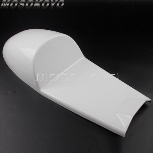 Cafe Racer Hump Seat Pan For BMW Honda Kawasaki Suzuki Triumph Yamaha R45 CB500 KZ1100 GT 500 XS650 Bonneville 750 White