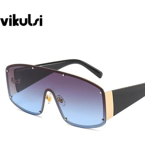 Unisex Fashion 2019 New Ladies Square Sunglasses Women Goggle Shades Vintage Brand Designer Aviation Sun Glasses For Female Men