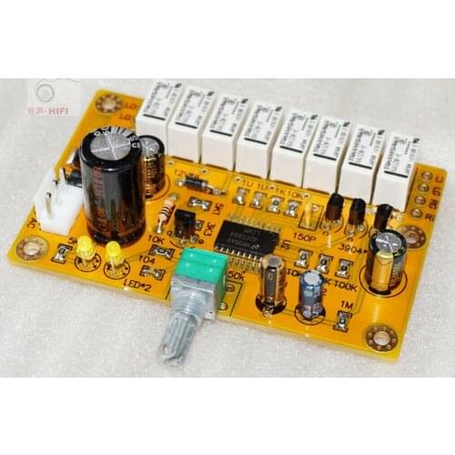 Advanced relay volume control board/HIFI volume board/relay volume board