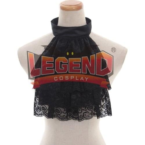 Victorian Detachable Jabot Lace Ruffled Steampunk Collar Wrist Cuff