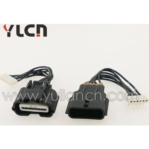 1 set 6 Pin/Way Male Female Auto Waterproof Electrical Connectors Plug For Car