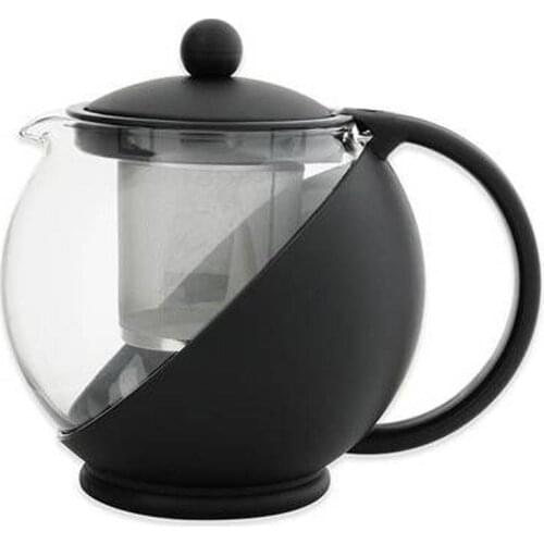 1250 ML Ellipse Teapot With Strainer Tea Coffee Herbal Tea Infuser