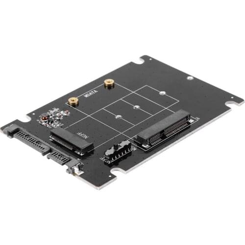 2 in 1 MSATA to SATA NGFF M.2 to 2.5'' SATAIII Converter Adapter Card SSD Solid State Disk Drive for PC Computer