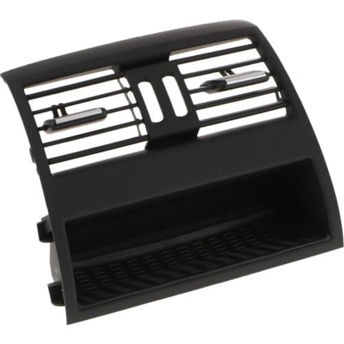Car Rear Center Console Fresh Air Outlet Vent Grille Cover for BMW Series 5 F10 F11 None Button Automotive Replacements