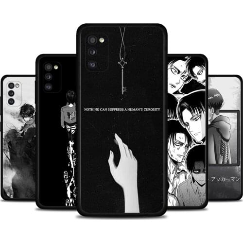 Case For Samsung A51 A71 A21s A21 A12 A11 A02s A02 A01 A91 A72 A52 A42 A41 A32 A31 Silicone Coque Attack on Titan
