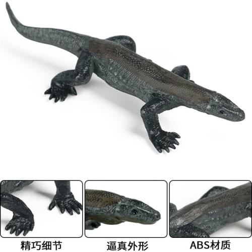 Komodo Dragon lizard Wild Animal Cognition Action Figures Kids Plastic Model Toys Animal Figure Collectible Toys