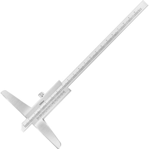 Measuring Tool Depth Waterproof Metric Professional DIY Vernier Caliper Stainless Steel Durable Multifunctional Home Workshop