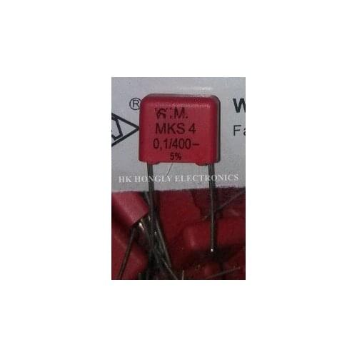 20PCS MKS4 400V 0.1UF 104 100NF P=7.5mm 5% P=10mm 5% P=15mm 10% Capacitor