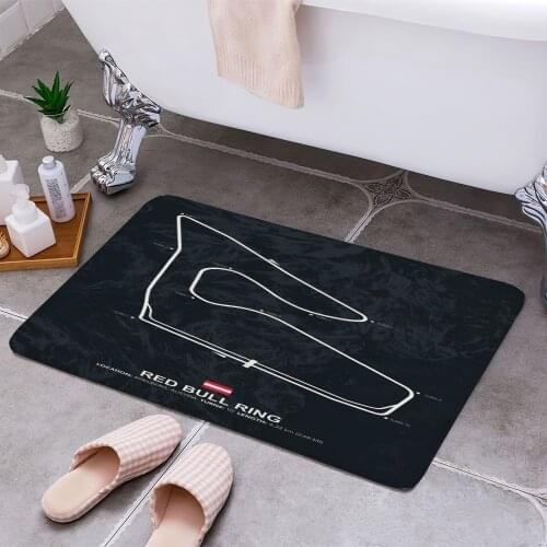 Red Bull Ring Carpet Areas Rug Non-slip Floor Mat Rug 3D Printing Living Room Bedroom Door Mat Home Decoration