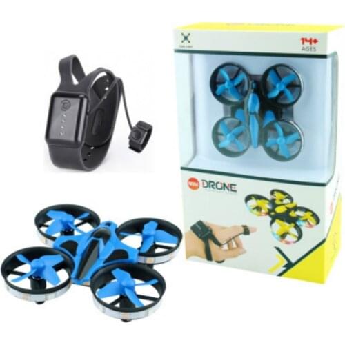 Quadcopter Induction Drone Smart Watch Remote Sensing Gesture Aircraft UFO Somatosensory Noctilucent Interaction gift for kids