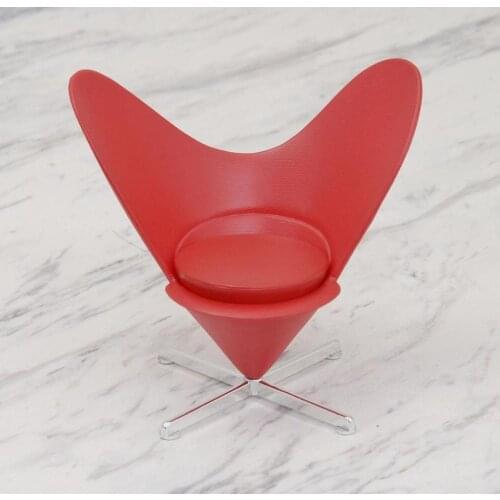 Miniature Heart Cone Chair wedding favor architect degree architecture