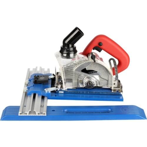 Multifunctional Electric Circular Saw Fixed Guide Dual Guide Ruler 0-65cm Trimming Cutting Machine Helper Woodworking Tools