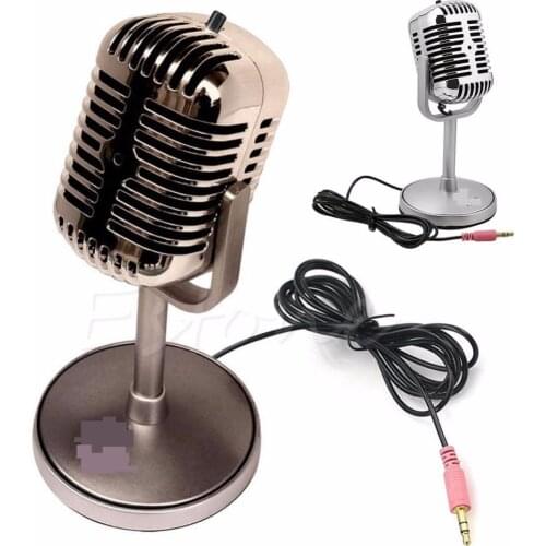 OOTDTY New 2019 arrival 3.5MM Stereo Recording Desktop Computer Laptop Mini Microphone For Sing Chatting Hot Sale
