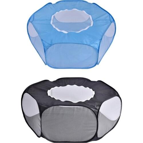 Pet Playpen Portable Pop Open Indoor / Outdoor Small Animal Cage Game Playground Fence for Hamster Chinchillas And Guinea- Pigs