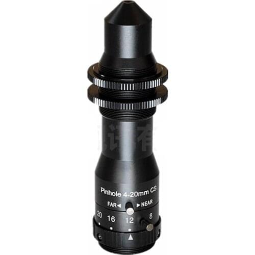 Industrial Lens 4-20mm High-definition Sharp Cone Manual Focusing CS Port Flame High Temperature Furnace Metallurgical Lens