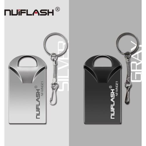 Cheapest Metal Waterproof 32gb 16gb USB Flash Drive Pen Drive 128gb 64gb 8gb Pendrive Real Capacity USB Stick with Key Ring