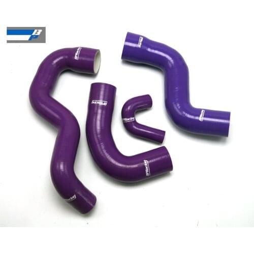 Silicone Intercooler Hose / Pipe Black For 2009/ 09/10/11/12 Audi B8 A4 A5 2.0T