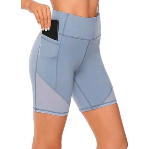 Plus Size Yoga Shorts Gym Fitness Shorts Quick-Drying Women High Waist Sport Shorts Soild Jogging Leggings Workout Tight 5XL