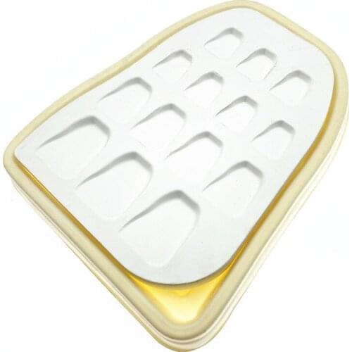 14 Slot Dental lab Palette Mixing Watering Moisturizing Plate Palette Dental Lab Equipment