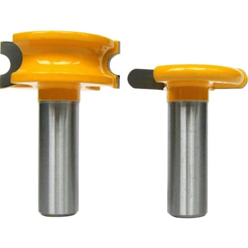 2 pc 1/2" SH 1/4" Dia. Canoe Flute and Bead Router Bit wood cutter woodworking cutter woodworking bits wood milling cutter