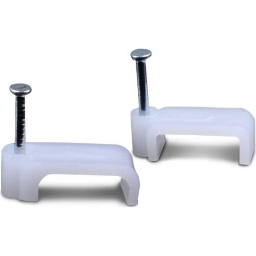 200PCS/LOT Square Pin-Line Plastic Clamping Cable Holder Wire Plastic Clamping Wire Clasp 4mm 6mm 8mm 10mm 12mm