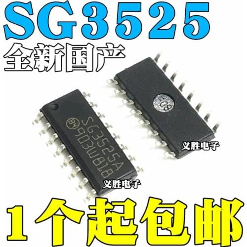 New SG3525 SG3525A KA3525 KA3525A SOP16 SOP16，Current mode pulse width modulator, SOP16 narrow body PWM power controller chip