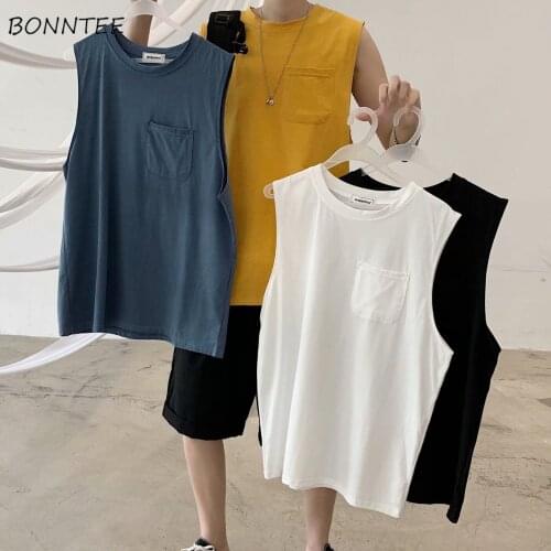 BONNTEE Men's Sleeveless T-Shirts
