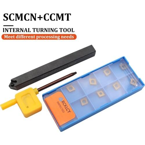 External Turning Tool Holder SCMCN1010H06 SCMCN + CCMT060204 CCMT 060208 High Quality Carbide Insert CNC Latter Tools