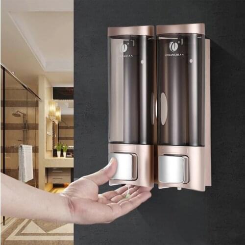 Hotel Household Non-Perforated Manual Press Type Soap Dispenser Lotion Bottle 200ml Multi-Model Shower Gel Shampoo Dispenser