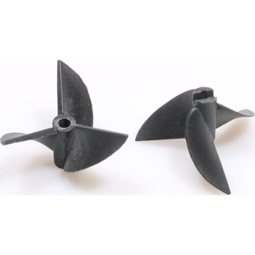 2mm 3mm 4mm 4.8mm Double Motor 3 Blades Propeller Nylon Paddle CW/CCW for DIY RC Boat Accessories