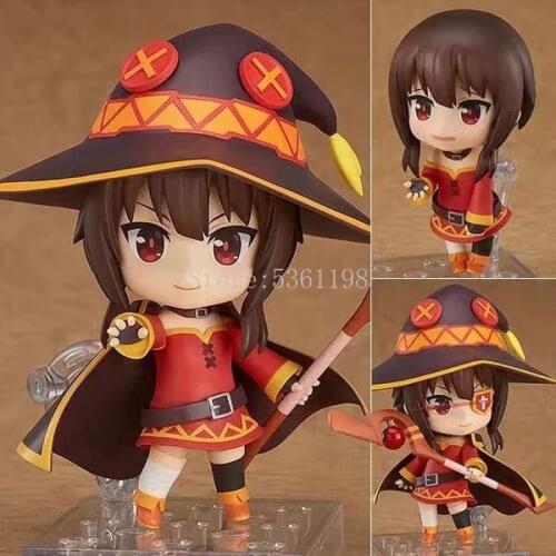 10cm Anime Figure KonoSuba Gods Blessing on This Wonderful World Megumin 725# PVC Action Figure Toys Collection Model Doll Gift