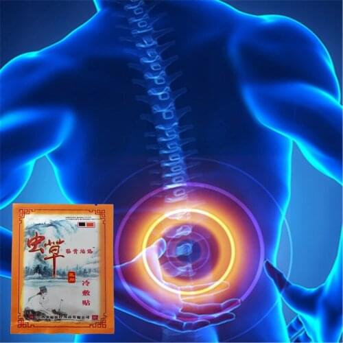 Chinese Medicines Cordyceps Pain Relief Patch Active Meridians Paste Rheumatoid Arthritis Lumbar Cervical Spondylosis Plaster Wh