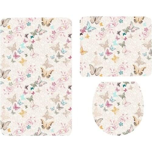 BEST HOME ELAGANCE PCS SET BATHROOM TOILET SEAT MAT KIT 431215526