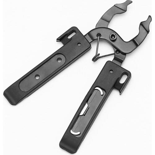 Multifunctional Bicycle Chain Caliper Cycling Chain Checker Buckle Pliers Quick Release Magic Buckle Pliers MTB Chain Hook Tools