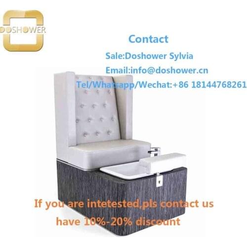 Pedicure chair pipeless with deluxe pedicure chair for masage and pedicure chair