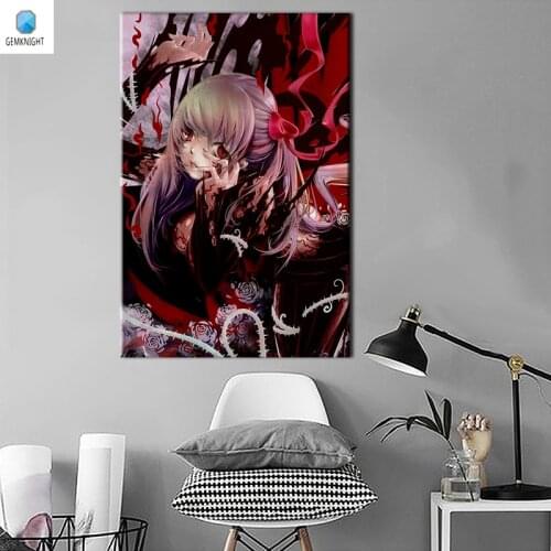 Hand painted oil painting on canvas Fate/stay night oil painting Japan Style home decor for living room wall art canvas