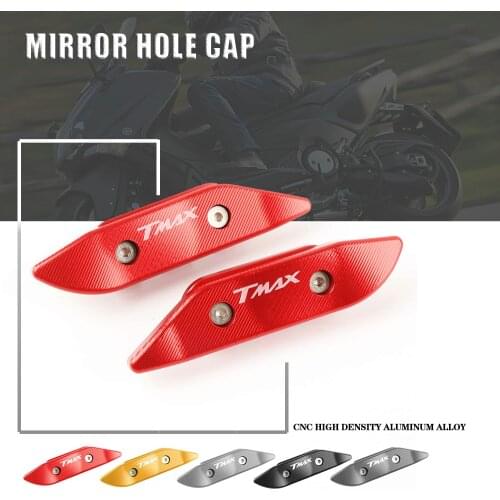 T-MAX TMAX 530 2014 2015 2016 2017 Motorcycle Scooter Windscreen Windshield Mirror Hole Cap Cover For Yamaha Tmax 530 2012-2018