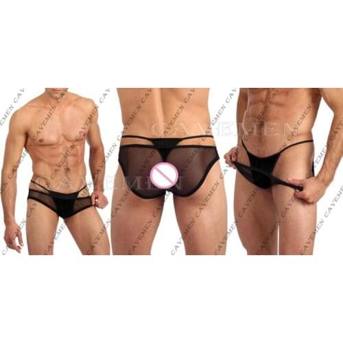 Male underpants * two chaps * 1913 *sexy men lingerie Men Sexy T-Back Thong G-String T pants Brief Underwear free shipping