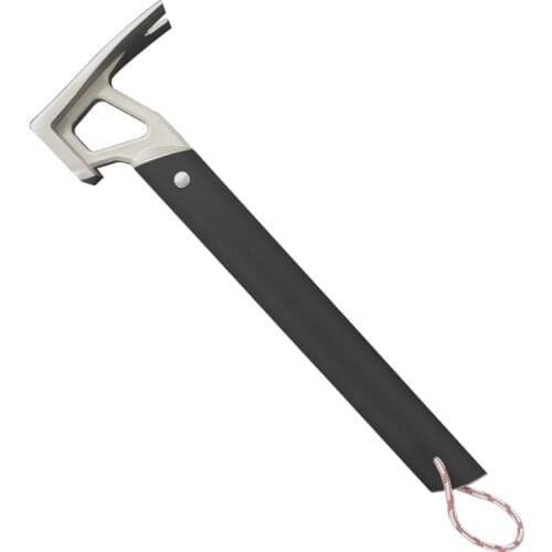Outdoor Camping Tent Peg Hammer Stainless Steel Stakes Nail Puller Hammer Mountaineering Climbing Camping Mallet Suppliers