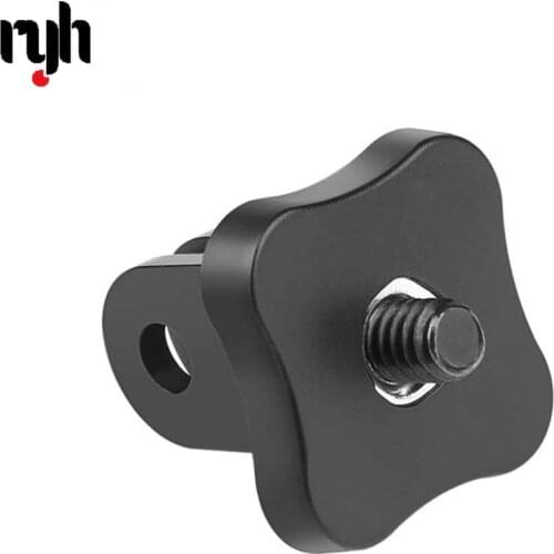 Universal Mini Tripod Convert Mount to Quick-Release Adapter Mount For GoPro Hero 8 7 6 5 4 3+ Xiaomi Yi With 1/4 Screw Thread