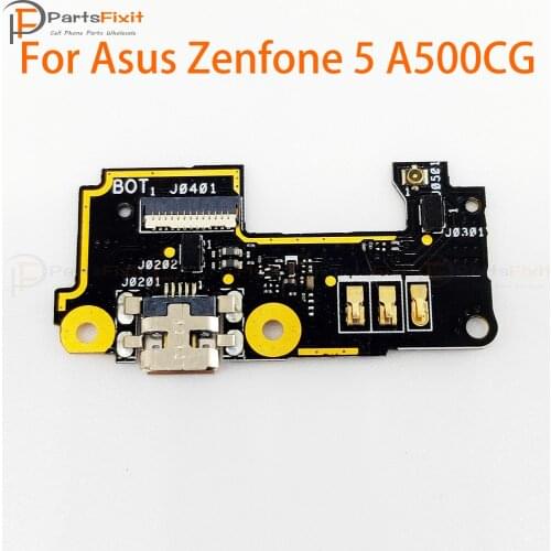 USB Charger Port Dock Connector Flex Cable For Asus Zenfone 5 A500CG USB Charging Dock Connector Microphone Mic Audio Jack Board